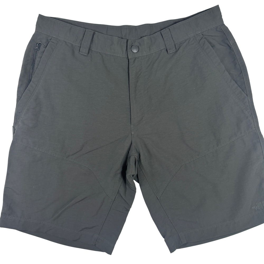 The North Face Horizon Utility Shorts Mens 37 Grey Nylon Hiking Cargo Gorpcore
